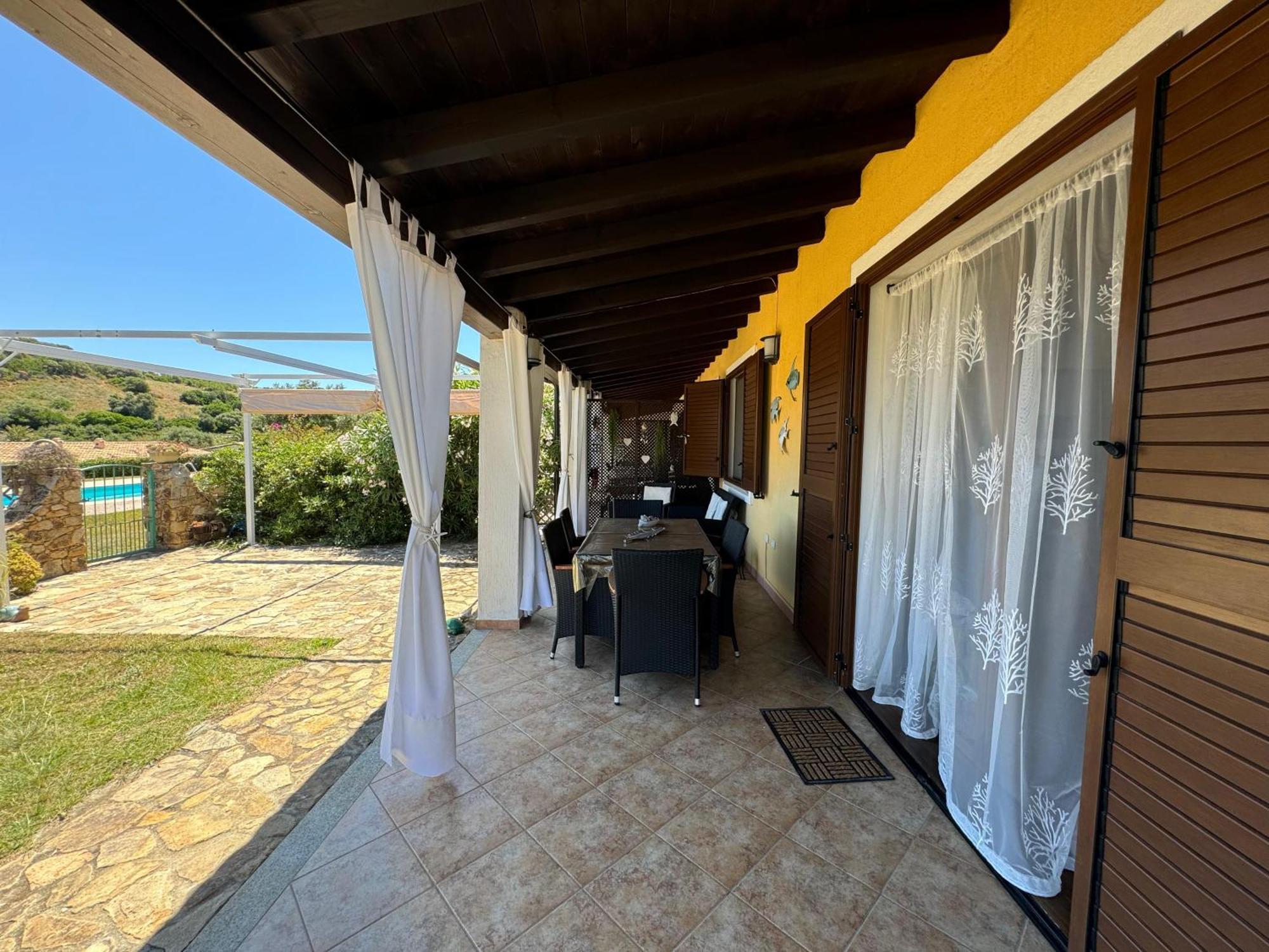 Casa Vacanze Con Piscina E Vista Mare Esclusiva Per Coppie E Famiglie, Relax E Tranquillita Tertenia Exterior photo